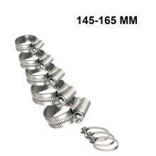 Stainless Steel Hose Clips Pipe Clamps Jubilee W4 Bolt Fuel 145 165 1