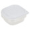 URBN-CHEF (White) 27Pcs Clear Food Storage Containers with Lids 5