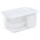 URBN-CHEF (White) 27Pcs Clear Food Storage Containers with Lids 10