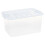 URBN-CHEF (White) 27Pcs Clear Food Storage Containers with Lids 12