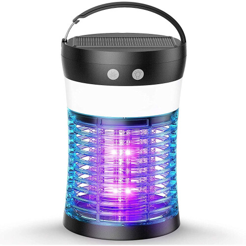 Solar powered deals mosquito repellent lamp