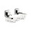 (Pushloc Wall Mounted Suction Rectangular Basket) Pushloc Wall Mounted Suction Bathroom Storage 1