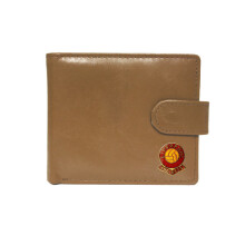 Liverpool football club beige leather wallet