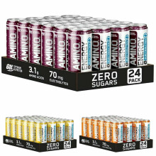 (Orange, 24 x 250ml) Optimum Nutrition Amino Energy Electrolytes 250ml