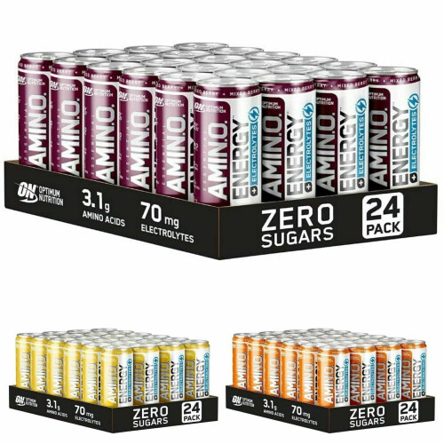Optimum Nutrition (Orange, 3 x 250ml) Optimum Nutrition Amino Energy Electrolytes 250ml