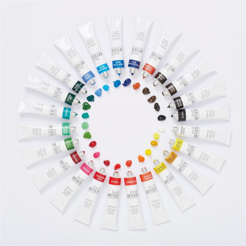 Artiste Acrylic Paint Set 12ml (24pk) 2