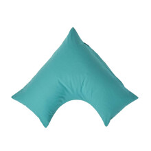 (Teal) Egyptian Cotton V Shaped Pillowcase 200 Thread Count