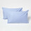 Homescapes (Blue) Cotton Kids Pillowcases 40 x 60 cm 200 Thread Count, 2 Pack 1