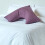 Homescapes (Grape) Egyptian Cotton V Shaped Pillowcase 200 Thread Count 2