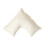 Homescapes (Cream) Egyptian Cotton V Shaped Pillowcase 200 Thread Count 1