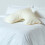 Homescapes (Cream) Egyptian Cotton V Shaped Pillowcase 200 Thread Count 2
