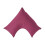 Homescapes (Plum) Egyptian Cotton V Shaped Pillowcase 200 Thread Count 1