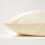 Homescapes (Square - 60 x 60 cm, Cream) Organic Cotton Pillowcase 400TC Equivalent 600 Thread Count 2