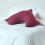 Homescapes (Plum) Egyptian Cotton V Shaped Pillowcase 200 Thread Count 2