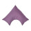 Homescapes (Grape) Egyptian Cotton V Shaped Pillowcase 200 Thread Count 1