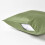 Homescapes (Square - 60 x 60 cm, Moss Green) Organic Cotton Pillowcase 400TC Equivalent 600 Thread Count 3