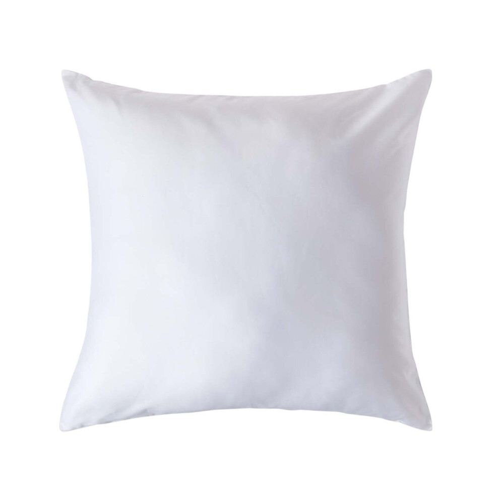 B&Q - White Organic Cotton Continental Pillowcase 400 Tc80 X 80 Cm - Image 4