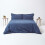 Homescapes (King - 48 x 91 cm, Navy Blue) Luxury Soft Linen Pillowcase Plain Textured 5