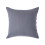 Homescapes (Euro - 40 x 80 cm, Dark Grey) Luxury Soft Linen Pillowcase Plain Textured 1