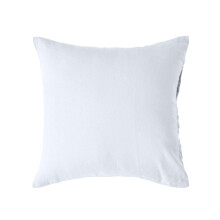 (Square - 40 x 40 cm, White) Luxury Soft Linen Pillowcase Plain Textured