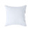 Homescapes (Square - 40 x 40 cm, White) Luxury Soft Linen Pillowcase Plain Textured 1