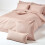 Homescapes (Square - 60 x 60 cm, Moonlight Beige) Egyptian Cotton Pillowcase 1000 Thread Count 4