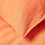 Homescapes (Square - 80 x 80 cm, Burnt Orange) Luxury Soft Linen Pillowcase Plain Textured 6