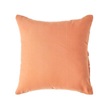 (Square - 80 x 80 cm, Burnt Orange) Luxury Soft Linen Pillowcase Plain Textured