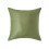 Homescapes (Square - 60 x 60 cm, Moss Green) Organic Cotton Pillowcase 400TC Equivalent 600 Thread Count 1