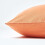 Homescapes (Square - 80 x 80 cm, Burnt Orange) Luxury Soft Linen Pillowcase Plain Textured 2