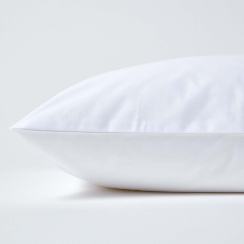 Homescapes (Square - 80 x 80 cm, White) Egyptian Cotton Pillowcase 1000 Thread Count 1