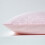 Homescapes (Square - 80 x 80 cm, Pink) Egyptian Cotton Satin Stripe Pillowcase 330 Thread Count 2
