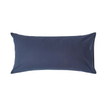 (King - 48 x 91 cm, Navy Blue) Egyptian Cotton Pillow Case 200 TC Equivalent 400 Thread Count