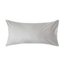 (King - 48 x 91 cm, Silver Grey) Egyptian Cotton Pillow Case 200 TC Equivalent 400 Thread Count
