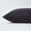 Homescapes (Square - 40 x 40 cm, Black) Egyptian Cotton Pillow Case 200 TC Equivalent 400 Thread Count 2