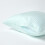 Homescapes (Square - 60 x 60 cm, Blue) Egyptian Cotton Satin Stripe Pillowcase 330 Thread Count 3
