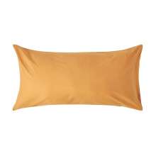 (King - 48 x 91 cm, Mustard) Egyptian Cotton Pillow Case 200 TC Equivalent 400 Thread Count