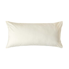 (King - 48 x 91 cm, Cream) Egyptian Cotton Pillow Case 200 TC Equivalent 400 Thread Count