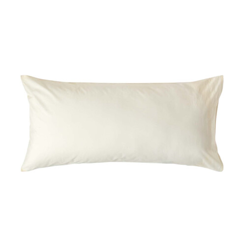 Homescapes (King - 48 x 91 cm, Cream) Egyptian Cotton Pillow Case 200 TC Equivalent 400 Thread Count