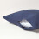 Homescapes (Square - 60 x 60 cm, Navy Blue) Egyptian Cotton Pillow Case 200 TC Equivalent 400 Thread Count 3