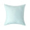 Homescapes (Square - 60 x 60 cm, Blue) Egyptian Cotton Satin Stripe Pillowcase 330 Thread Count 1
