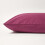 Homescapes (Square - 60 x 60 cm, Plum) Egyptian Cotton Pillow Case 200 TC Equivalent 400 Thread Count 2