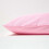 Homescapes (Square - 60 x 60 cm, Pink) Egyptian Cotton Pillow Case 200 TC Equivalent 400 Thread Count 2