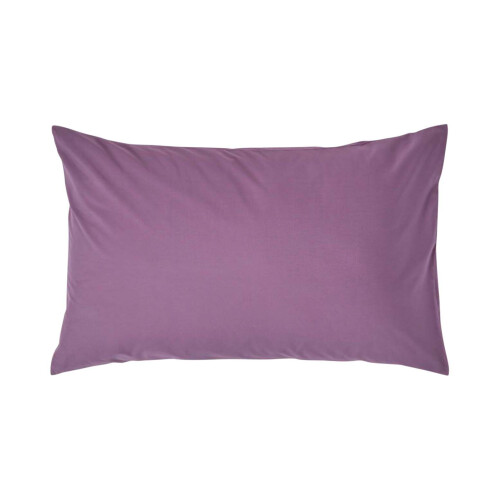Homescapes (Standard - 48 x 74 cm, Grape) Egyptian Cotton Pillow Case 200 TC Equivalent 400 Thread Count