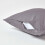 Homescapes (Square - 40 x 40 cm, Dark Grey) Egyptian Cotton Pillow Case 200 TC Equivalent 400 Thread Count 3