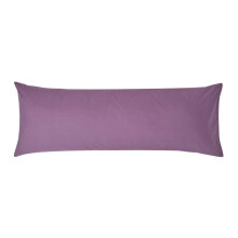 (Body - 48 x 136 cm, Grape) Egyptian Cotton Pillow Case 200 TC Equivalent 400 Thread Count