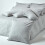 Homescapes (Square - 80 x 80 cm, Silver Grey) Egyptian Cotton Pillow Case 200 TC Equivalent 400 Thread Count 4