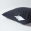 Homescapes (Square - 60 x 60 cm, Black) Egyptian Cotton Pillow Case 200 TC Equivalent 400 Thread Count 3