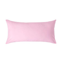 (Euro - 40 x 80 cm, Pink) Egyptian Cotton Pillow Case 200 TC Equivalent 400 Thread Count