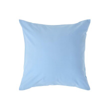 (Square - 40 x 40 cm, Blue) Egyptian Cotton Pillow Case 200 TC Equivalent 400 Thread Count